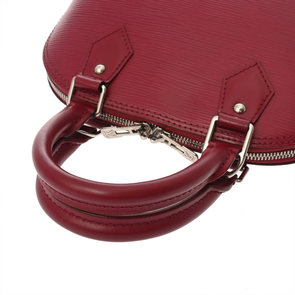 LOUIS VUITTON Alma Bag Fuchsia Pink Epi Leather Handbag - Picture 3 of 10